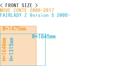 #MOVE CONTE 2008-2017 + FAIRLADY Z Version S 2008-